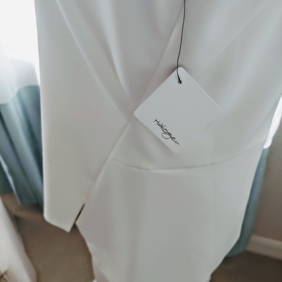 Cream asymmetrical top New size M - Picture 2 of 10